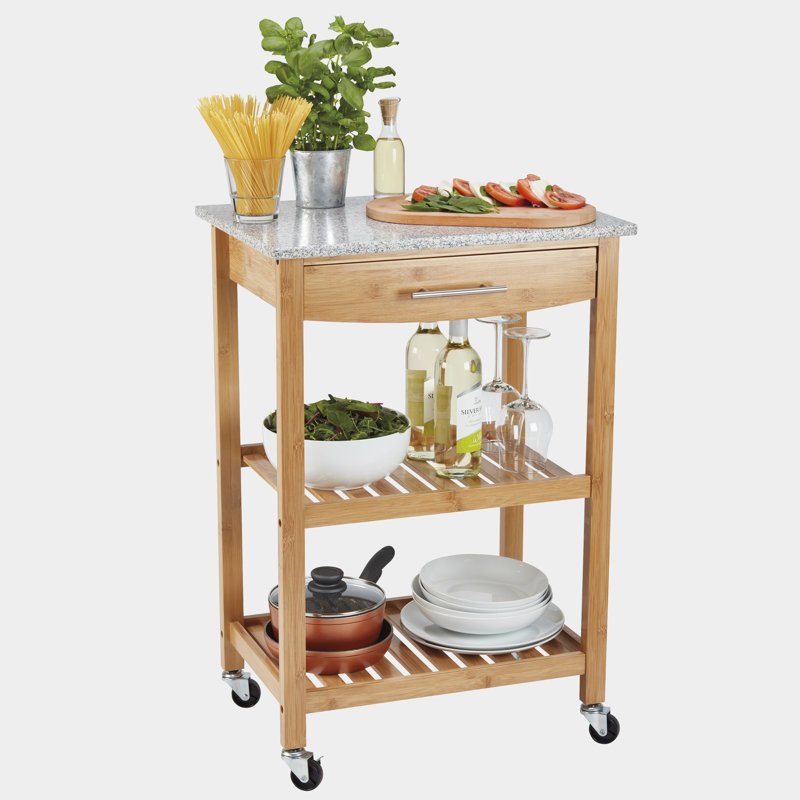 Cooks Professional Küchenwagen mit Granitplatte & Bewertungen | Wayfair.de